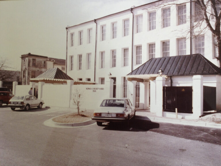 Historical photo of Kings Courtyard