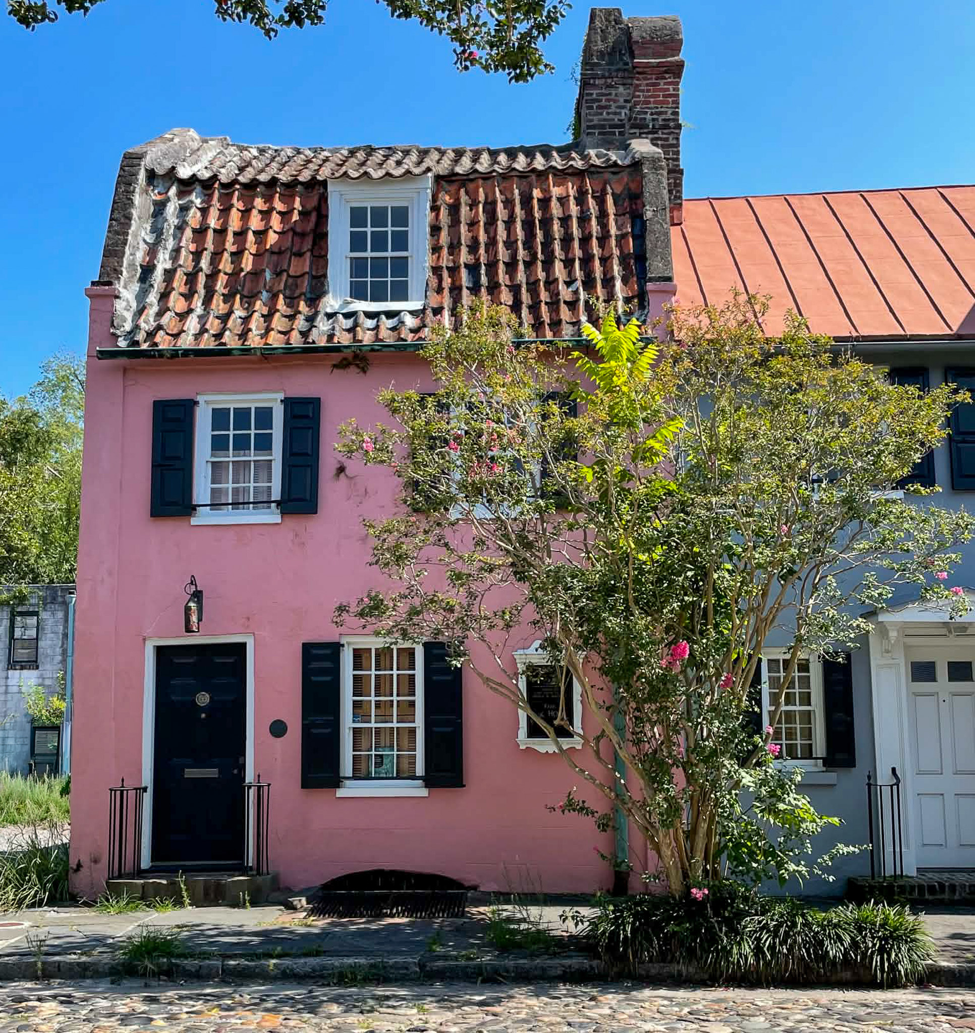 The Pink House on historic Chalmers Street